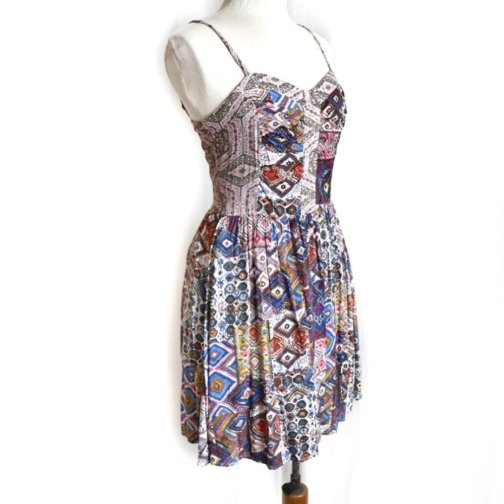 Hem & Thread Boho Patchwork Dress